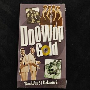 DOO WOP GOLD TIME LIFE VHS. NEW SEALED.